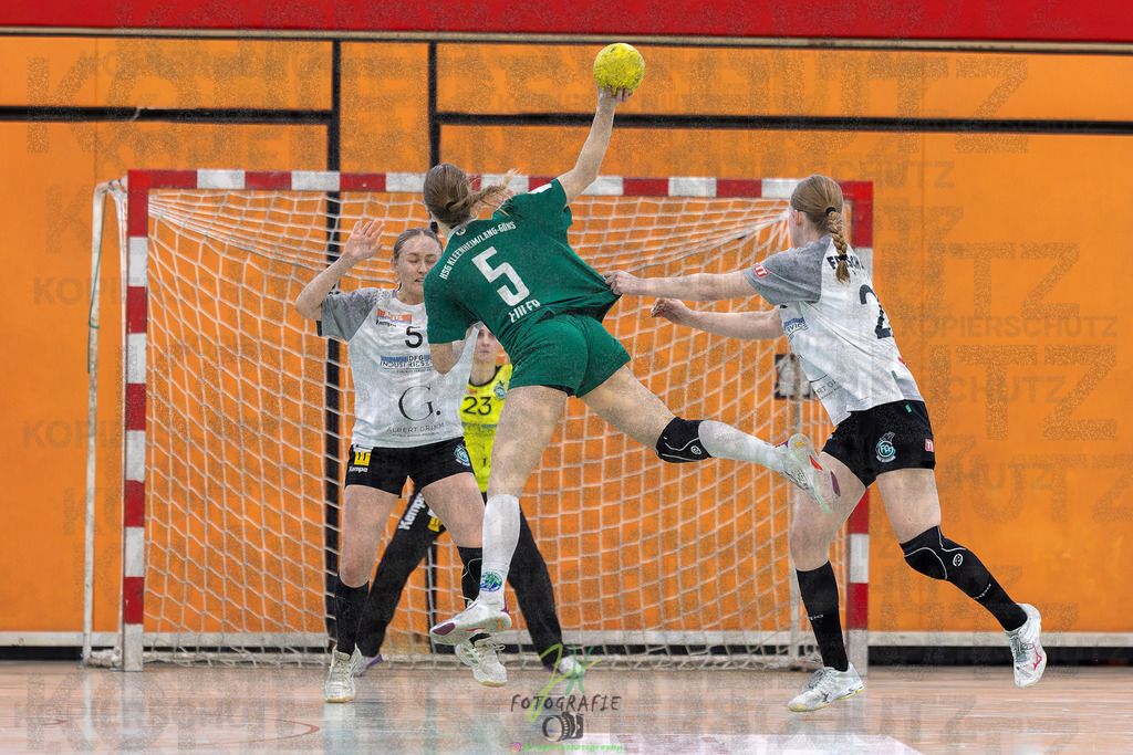 Jugendbundesliga wJA, Pokalrunde, HSG Kleenheim/Langgöns - Frisch Auf Göppingen | Jugendbundesliga wJA, Pokalrunde, HSG Kleenheim/Langgöns - Frisch Auf Göppingen am 28.02.2026 in Oberkleen (Weidig-Halle)Photo © 2026 - Jörg Heinrich - Realisiert mit Pictrs.com