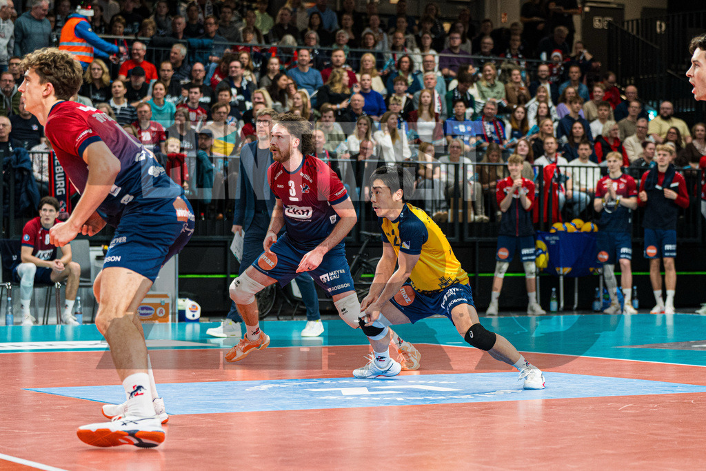 Volleyball I Herren I Saison 2025/2026 I Bundesliga I 8. Spieltag I SVG Lüneburg - FT 1844 Freiburg | CONTRAST ZERØ MEDIA - Realisiert mit Pictrs.com