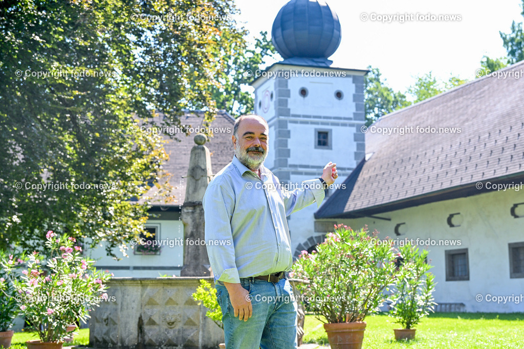 Schloss Schluesslberg_ Spiegelfeld_ 14.08.2023-42 | 14.08.2023, Schluesselberg, AUT, Schloss Schluesselberg, Spiegelfeld, im Bild Georg Spiegelfeld-Schneeburg