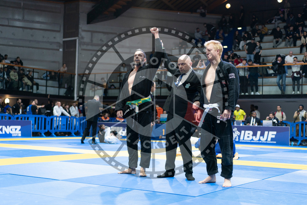20240119PBB2510 | Fighters compete during the IBJJF European Championship in Paris, France, on January 19, 2024.