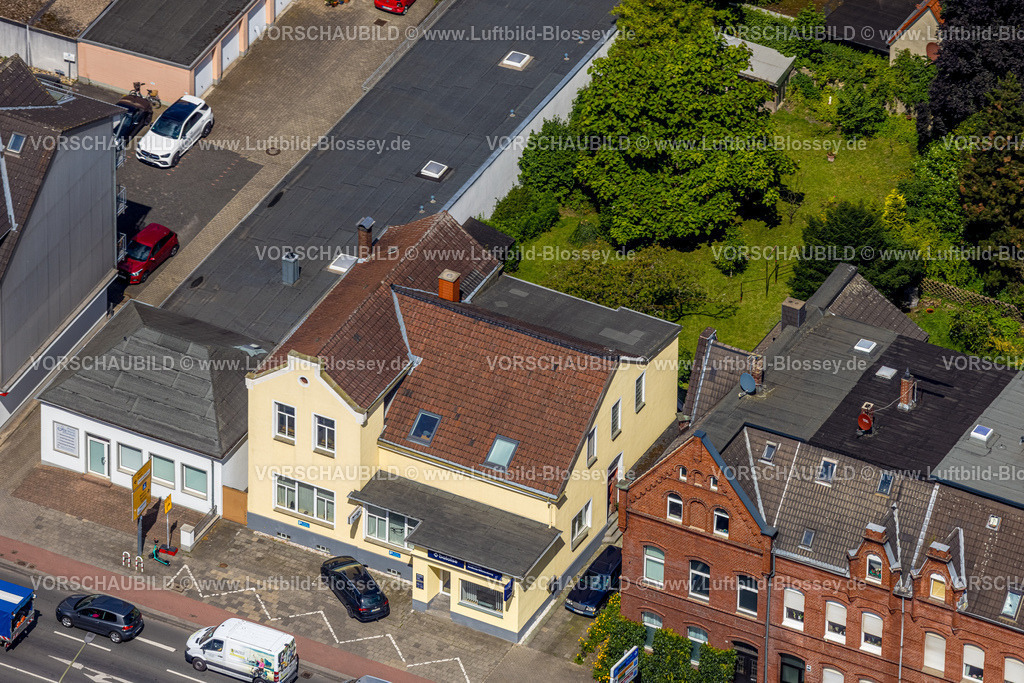 Hamm240706592 | Luftbild, Wohnhaus Ostenstraße 27-29, Mitte, Hamm, Ruhrgebiet, Nordrhein-Westfalen, Deutschland