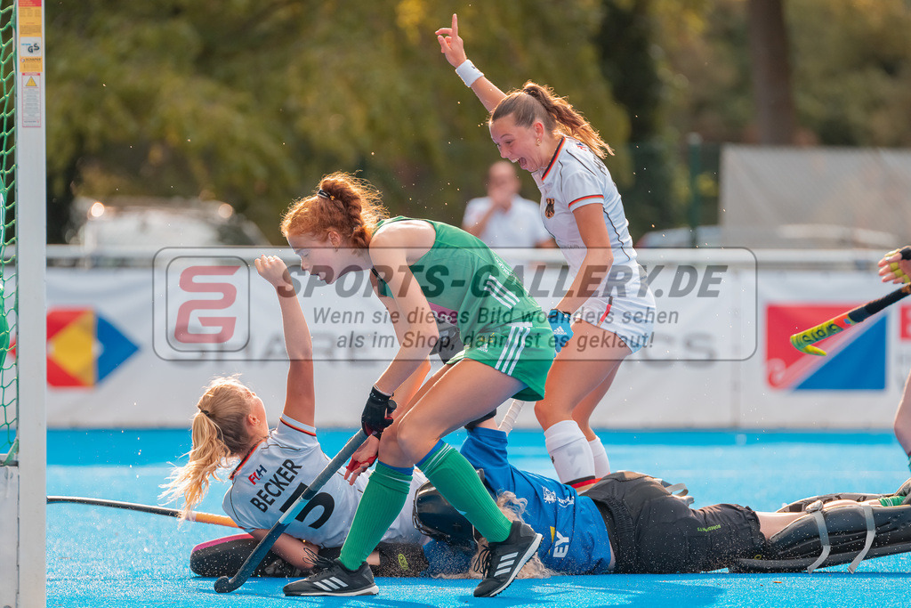 HK_20230713_102198-2 | Euro Hockey WU18 Germany vs Ireland Championship Girls &amp; Boys am 13.7.2023 CHTC , Krefeld ,