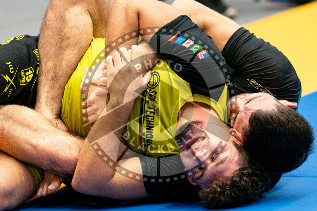 20230916PBB3537 | Fighters compete during the grappling tournement ADCC Trials (European, Middle East and African Championship) in Warsaw, Poland, on September 16, 2023.