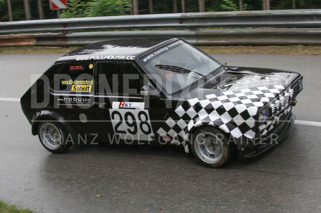 International Hill Climb Esthofen – St. Agatha 2008    | Race car action at the International Hill Climb Esthofen – St. Agatha, held on September 20–21, 2008, in Upper Austria. The image shows BINDREITER Christian (VW Polo).     