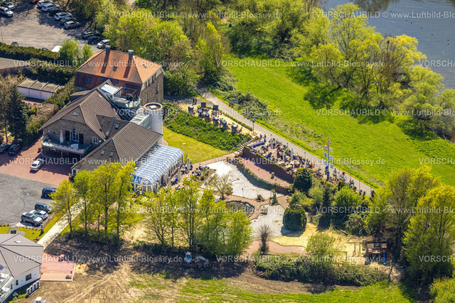 Hattingen230406883 | Luftbild, Landhaus Grum, Außengastronomie, Hattingen, Ruhrgebiet, Nordrhein-Westfalen, Deutschland