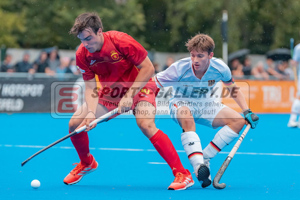HK_20230715_102442 | Euro Hockey MU18 SF2 Spain vs Germany Championship Girls &amp; Boys am 15.7.2023 CHTC , Krefeld ,