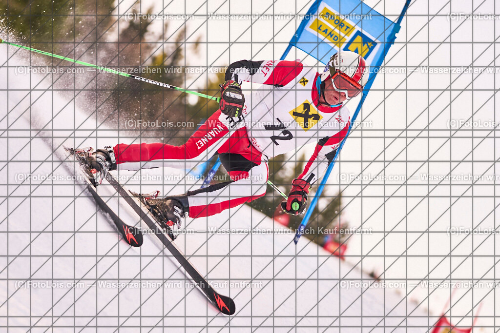 ALP1019_MastersCup-RTL-II_LKHF_Wurzenberger Johann | NÖ Raiffeisen MastersCup, Jugend - Damen - Herren, Riesentorlauf-Rennen 2 auf der Fuchswaldpiste in Lackenhof am Ötscher, durchführender Verein: Schiklub Lackenhof, So 9. Februar 2025.