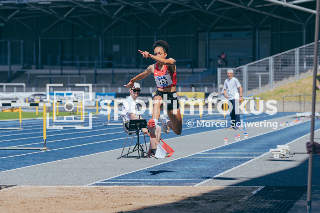 Deutsche Meisterschaften U20 / U16 2026 | Josephina Engel, ASC Darmstadt, 462, Dreisprung, Deutsche Meisterschaften der U20 &amp; U16 2026, Lohrheidestadion Bochum-Wattenscheid, 11.07.2026. Foto: Marcel Schwering / sportimfokus - Realisiert mit Pictrs.com