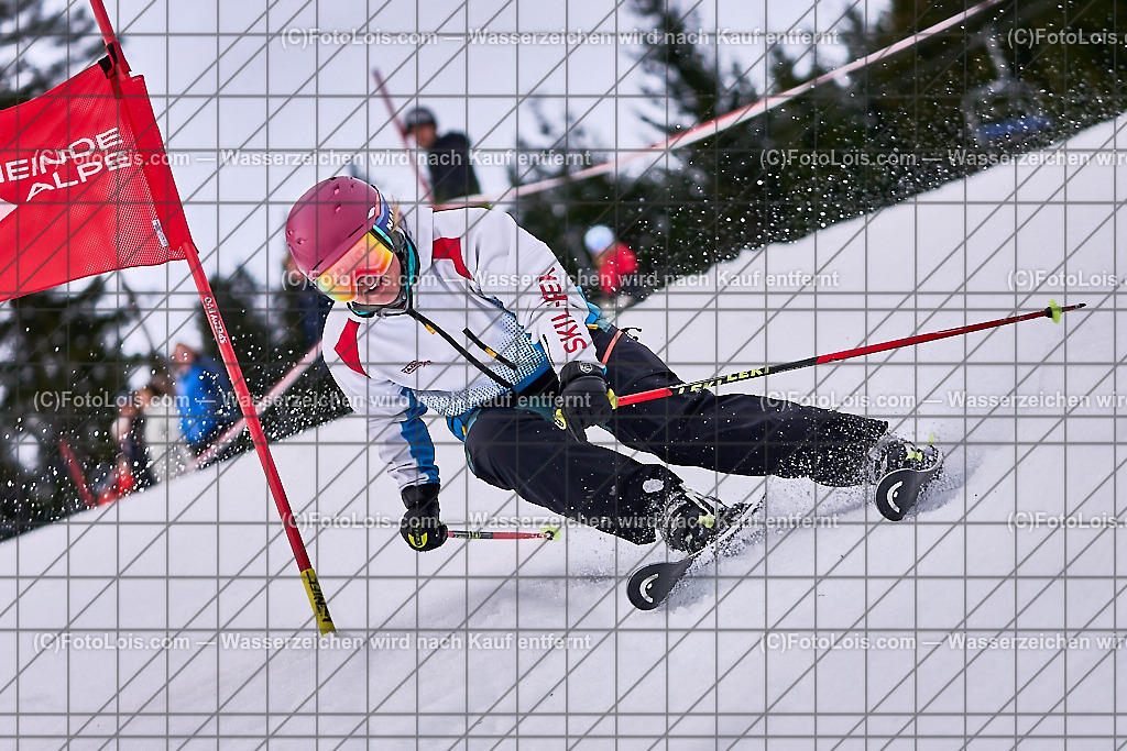 ALP5745_Schischule Haginger_Semesterkurs_Skilehrerin LINA | (C)FotoLois.com, Alois Spandl. Schischule Haginger, Semesterkurs-Abschlusstag mit Rennlaufbewerb, Fr 9. Februar 2024.