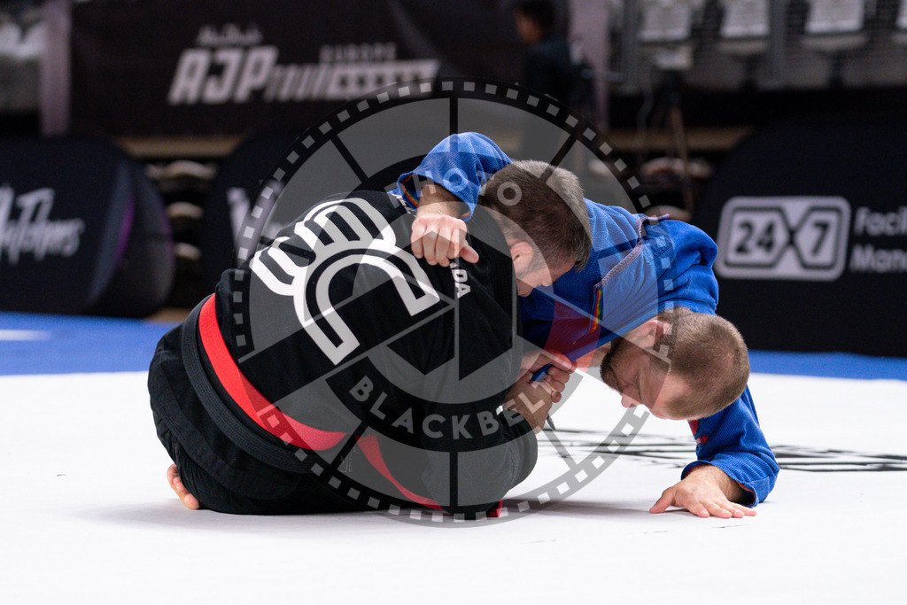 20241013PBB4466 | Athletes compete during the AJP Tour Europe Continental Jiu-Jitsu Amateurs & Masters Championship on October 13, 2024 in Almere near Amsterdam, Netherlands. © Chiara Dazi / photoblackbelt