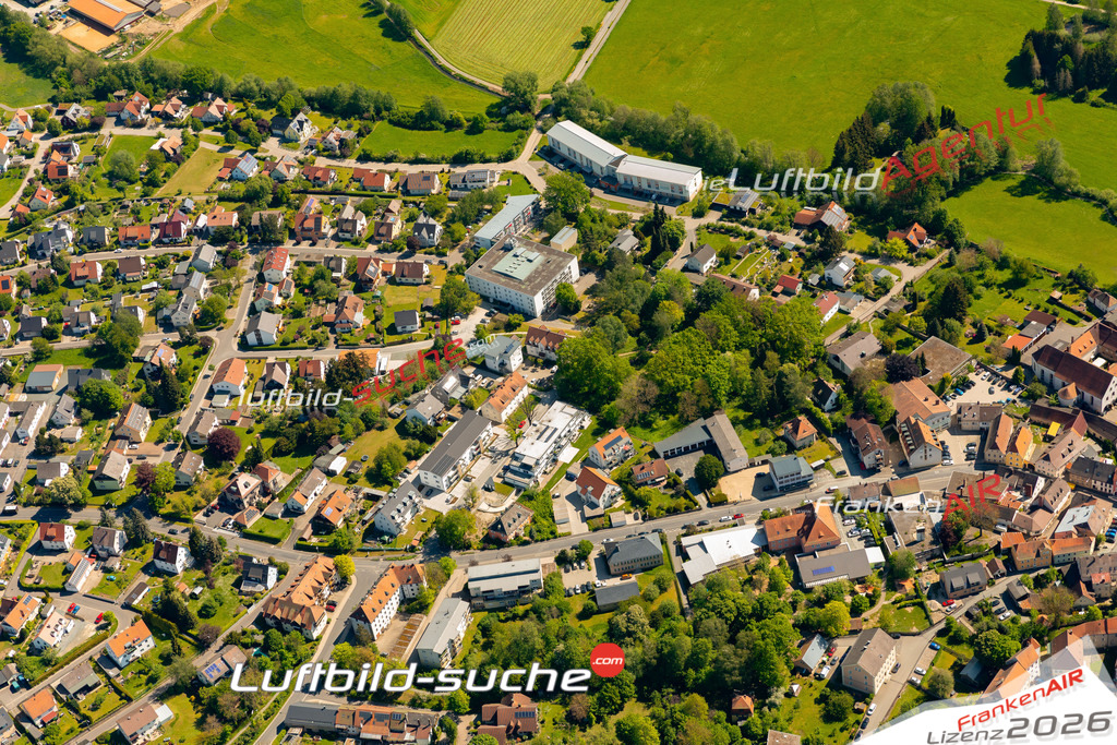 Das Luftbild zeigt :  Kemnath - Die Luftaufnahme wurde 2024 vom UL-Flugzeug aus erstellt ( keine Drohne ) - Hochauflösende Luftaufnahme - Für grossformatige Ausdrucke geeignet. Die Geschenkidee !Mit Lizenz und Bildrechte bestellbar