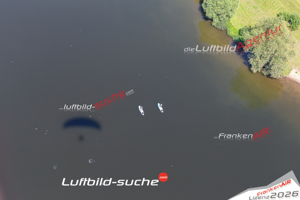 Die Luftbildaufnahme Rudufersee-Schwuerbitz - Michelau wurde 2020 mittels Flugzeug (keine Drohne) erstellt. Perfekte Schärfe und Druck- Ergebnisse- Garantiert!