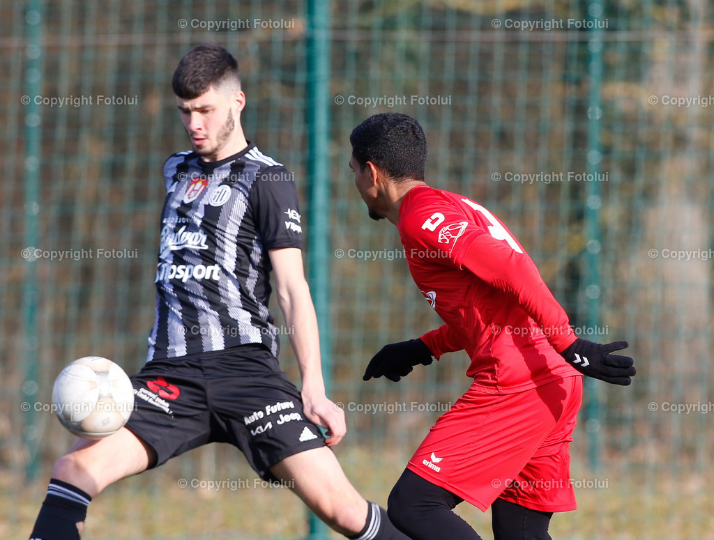 A_LUI_250125_05 | SPORT FUSSBALL TESTSPIEL ASKOE OEDT -SK DYNAMO BUDWEIS 25.01.2025 IM BILD: VALDIR HENRIQUE   ( OEDT)    FOTO:FOTOLUI