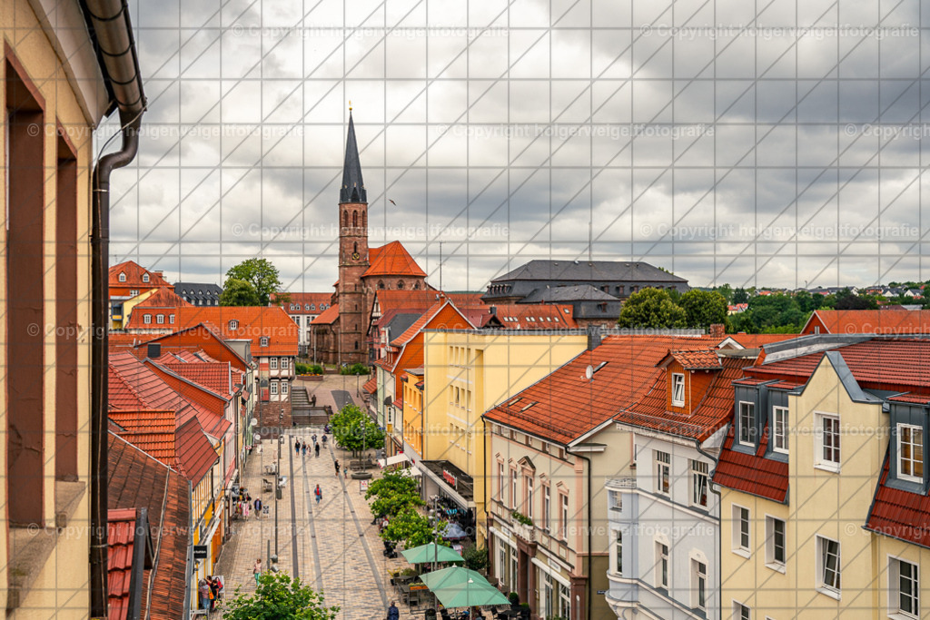 Blick in die Wilhelmstraße | Kaufen sie online außergewöhnliche Fotografien auf Leinwand Acrylglas Fotoprint Aludibond von holgerweigeltfotografie - Realisiert mit Pictrs.com