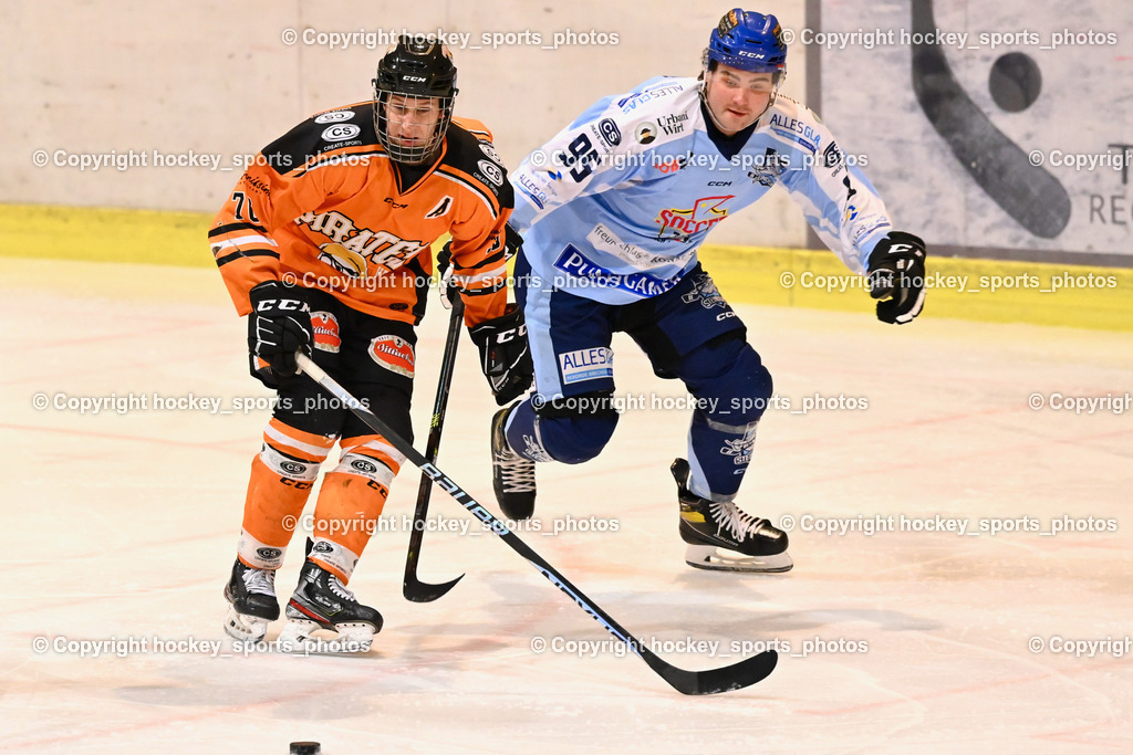 USC Velden vs. ESC Steindorf 9.1.2023 | #76 Holzer Nikolaus, #95 Gelfanov Ruslan