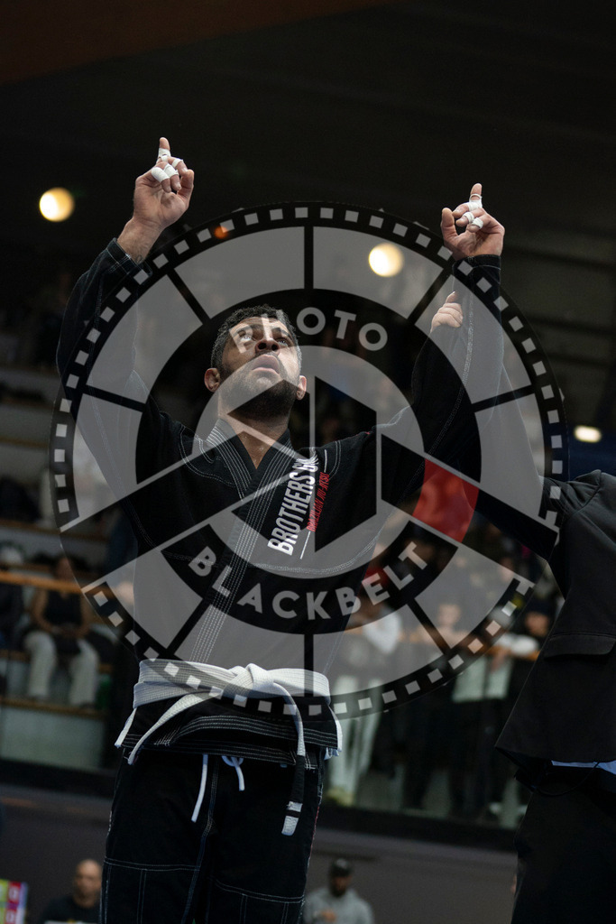 20240119PBB2277 | Fighters compete during the IBJJF European Championship in Paris, France, on January 19, 2024.