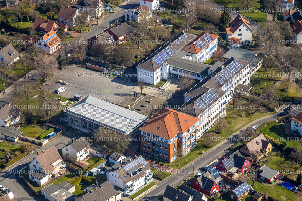 Werl220301240 | Luftbild, Marien-Gymnasium, Werl, Soester Börde, Nordrhein-Westfalen, Deutschland