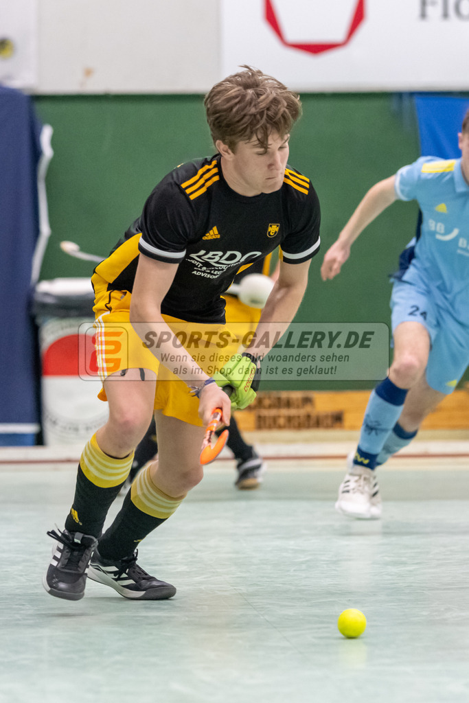 SFE_20230305_0048 | Deutsche Meisterschaft Männliche U16 Halle 2023 am 05.03.2023 in Köln (KTHC Stadion Rot-Weiss Köln Tennis and Hockey Club), Photo: Stephan Fehrmann 2022 (Sports-Gallery)