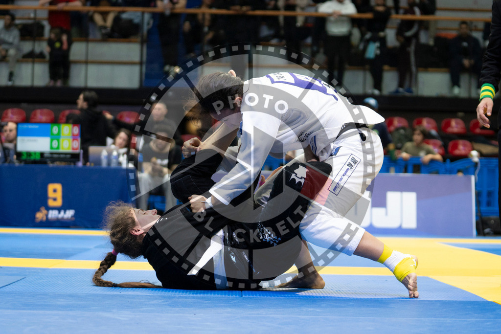 20240119PBB3118 | Fighters compete during the IBJJF European Championship in Paris, France, on January 19, 2024.
