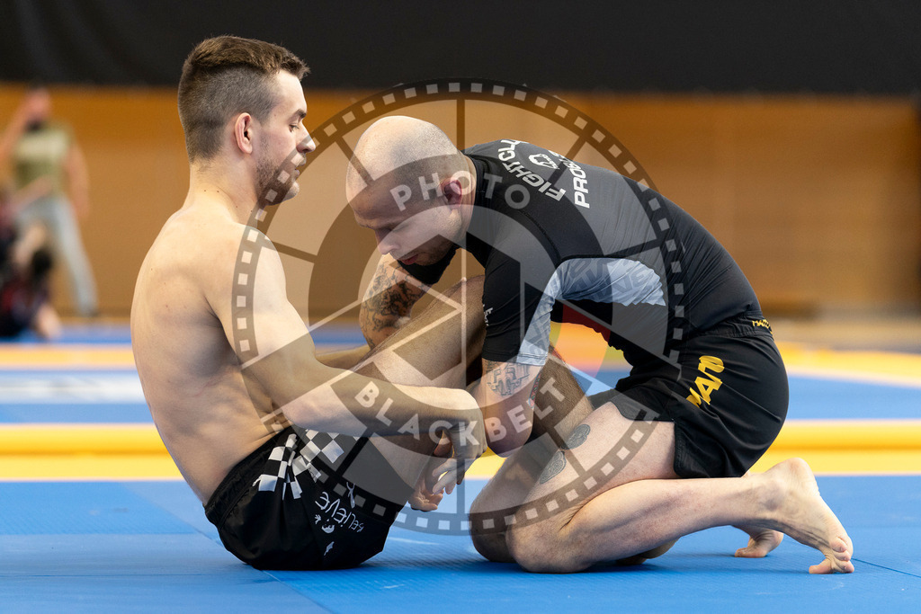 20240316PBB0319 | Athletes compete during the ADCC Eastern European Open grappling Competition in Poznan, Poland, on March 16, 2024.