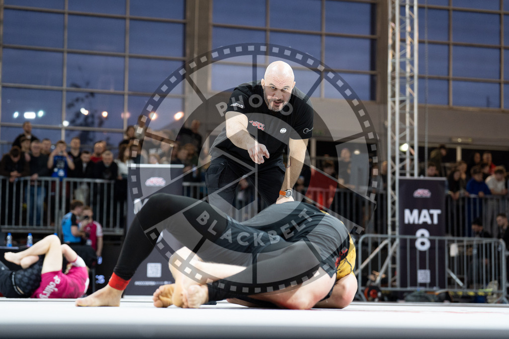 20260214PBB0472 | Fighters compete during the ADCC European Trials  competition day 1 in Belgrade, Serbia, on February 14, 2026.