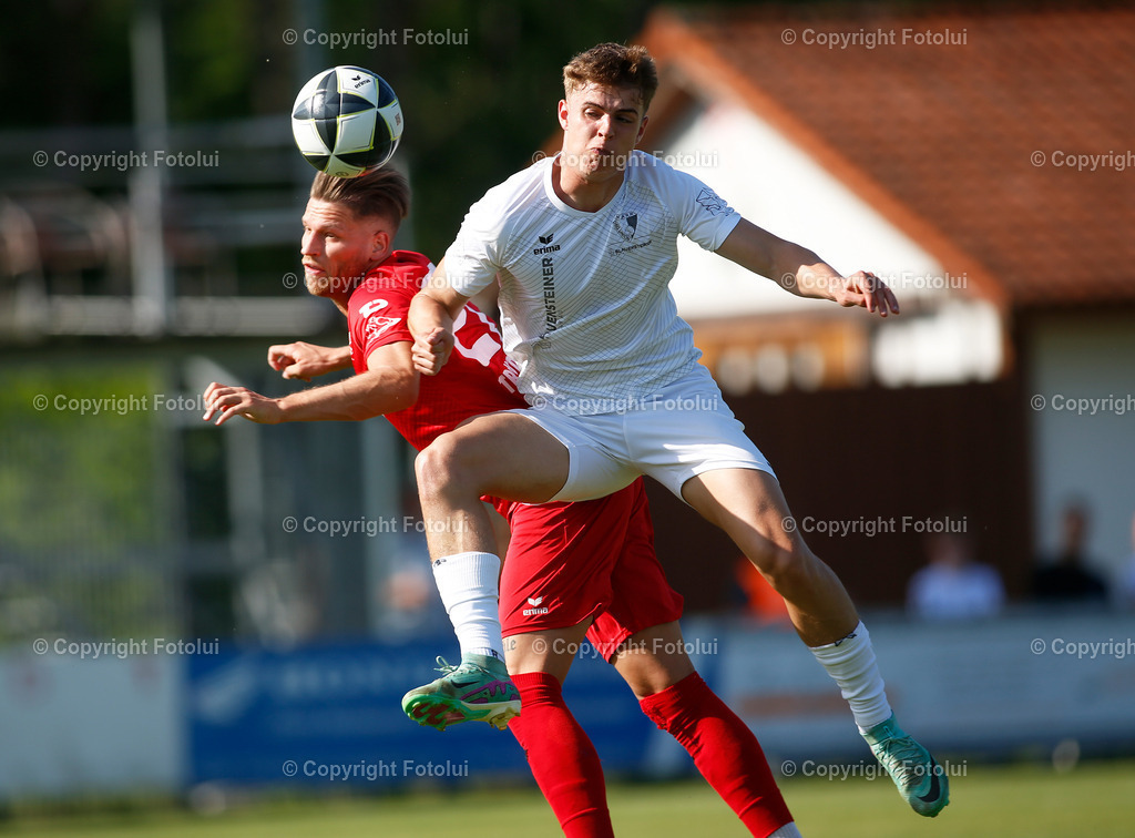 A_LUI_140625_000010 | SPORT FUSSBALL LL.OST 14.06.2025 ASKOE OEDT 1B -METALLBAU BLAUENSTEINER NAARN IM BILD : MICHAEL LEONHARTSBERGER (OEDT1B) UND FABAIN FARTHOFER (NAARN) FOTO:FOTOLUI