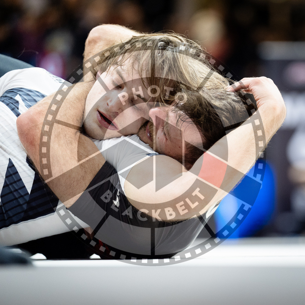 20260214PBB3112 | Fighters compete during the ADCC European Trials  competition day 1 in Belgrade, Serbia, on February 14, 2026.