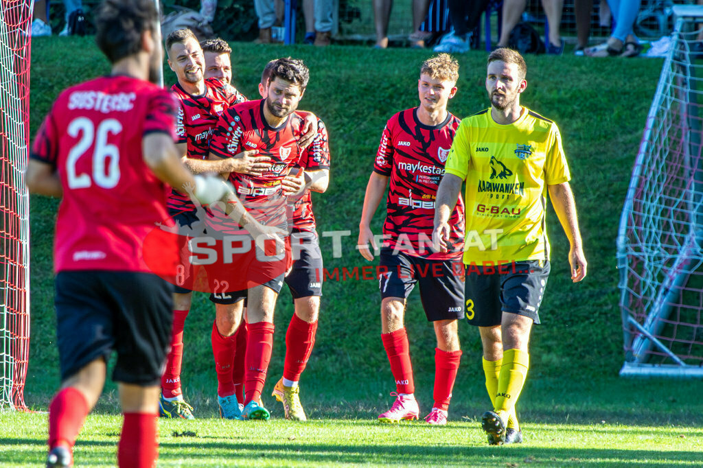 Kärntner Liga | Kärntner Liga ATUS Ferlach - ASKÖ Köttmannsdorf am 02.09.2023 in Ferlach
(Sportplatz Ferlach), Austria, (Photo by Ernst Krawagner sport-fan.at) - Realisiert mit Pictrs.com