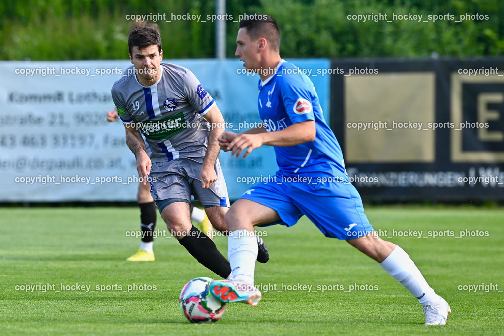 SAK vs. SV Dellach Gail 17.6.2023 | #19 Philipp Werner Kofler, #20 Luka Vukovic