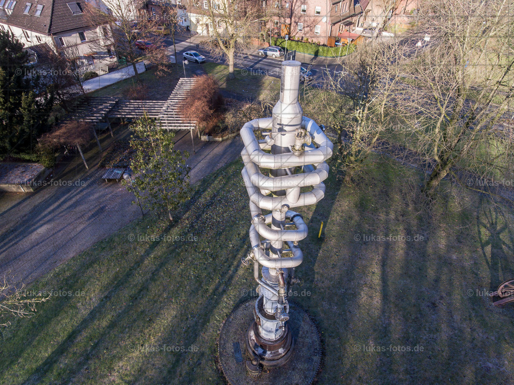 Luftbild der Stickstoffsäule in Ickern in Castrop-Rauxel | Luftbild der Stickstoffsäule in Ickern in Castrop-Rauxel - Realisiert mit Pictrs.com