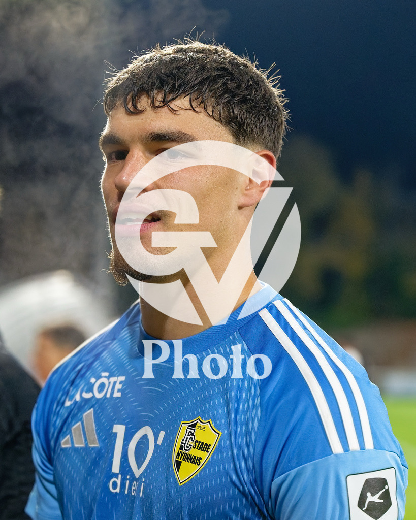 dieci Challenge League - FC Stade Nyonnais v Etoile Carouge FC |  during the dieci Challenge League match between FC Stade Nyonnais and Etoile Carouge FC at Centre sportif de Colovray in Nyon, Switzerland