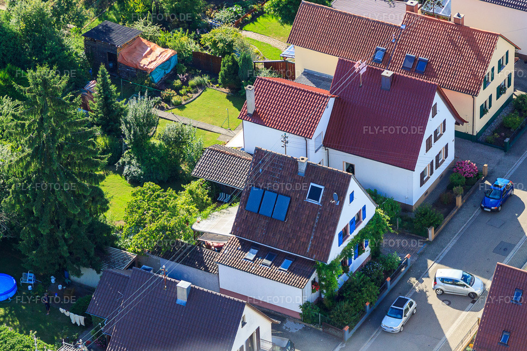 Luftbild: Waldstr in Kandel im Bundesland Rheinland-Pfalz in Deutschland. Foto: IMG_30671.jpg vom 31.07.2010 durch Werner Riehm/FLY-FOTO.de