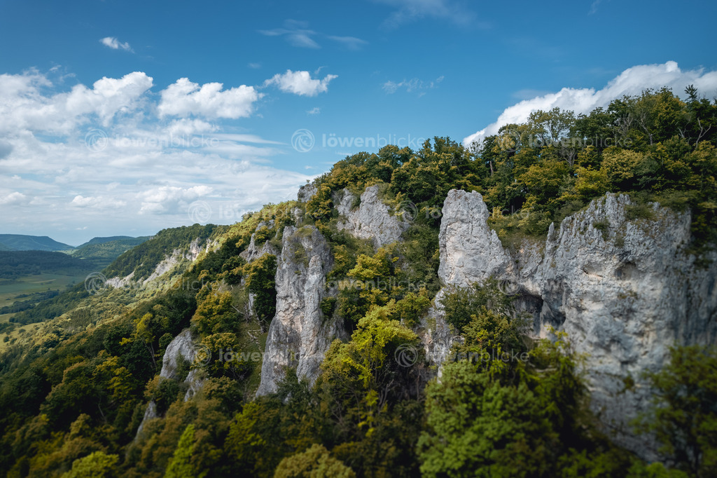 Hausener Wand bei Bad Überkingen im Sommer | löwenblicke | shop