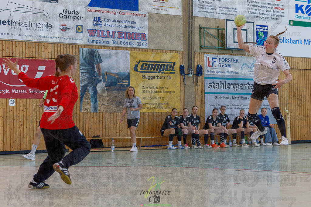Quali-Turnier JBL wJA; SG Kappelwindeck/Steinbach - DJK SF Budenheim | Quali-Turnier JBL wJA; SG Kappelwindeck/Steinbach - DJK SF Budenheim am 31.05.2025 in Oberkleen (Weidig-Halle)Photo © 2025 - Jörg Heinrich - Realisiert mit Pictrs.com