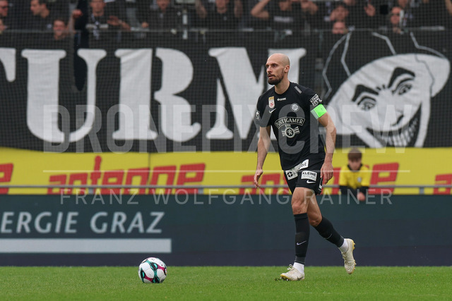 SK Puntigamer Sturm Graz vs TSV Egger Glas Hartberg – Championship Group    | Graz, Austria, 12.Apr.26 - SOCCER - ADMIRAL Bundesliga, SK Puntigamer Sturm Graz vs TSV Egger Glas Hartberg. The image shows Jon Gorenc Stankovic (STU).    