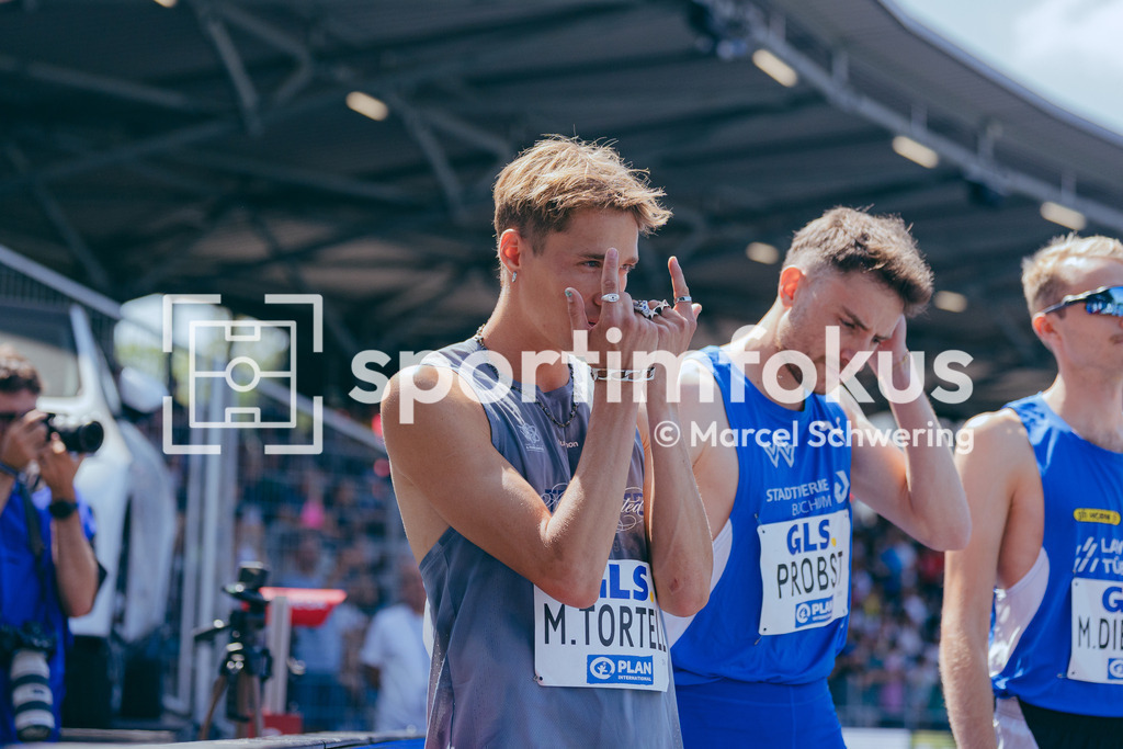 Deutsche Meisterschaften der Frauen und Männer 2026 | Marc Tortell, Athletics Team Karben, 1500-Meter-Lauf, Halbfinale, Deutsche Meisterschaften der Frauen und Männer 2026, Lohrheidestadion Bochum-Wattenscheid, 25.07.2026. Foto: Marcel Schwering / sportimfokus - Realisiert mit Pictrs.com