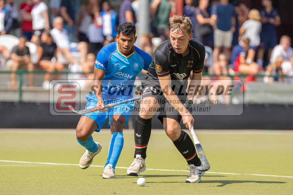 HK_20230822_103770 | 4 Nations Tournament Spiel um Platz 1 ( MU21 ) Indien - Germany am 22.8.2023 DHC Düsseldorf, Düsseldorf ,