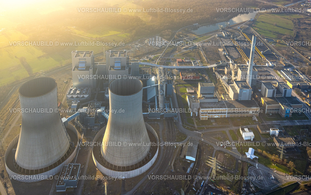 Hamm241200529 | Luftbild, RWE Kraftwerk Westfalen, Uentrop, Hamm, Ruhrgebiet, Nordrhein-Westfalen, Deutschland