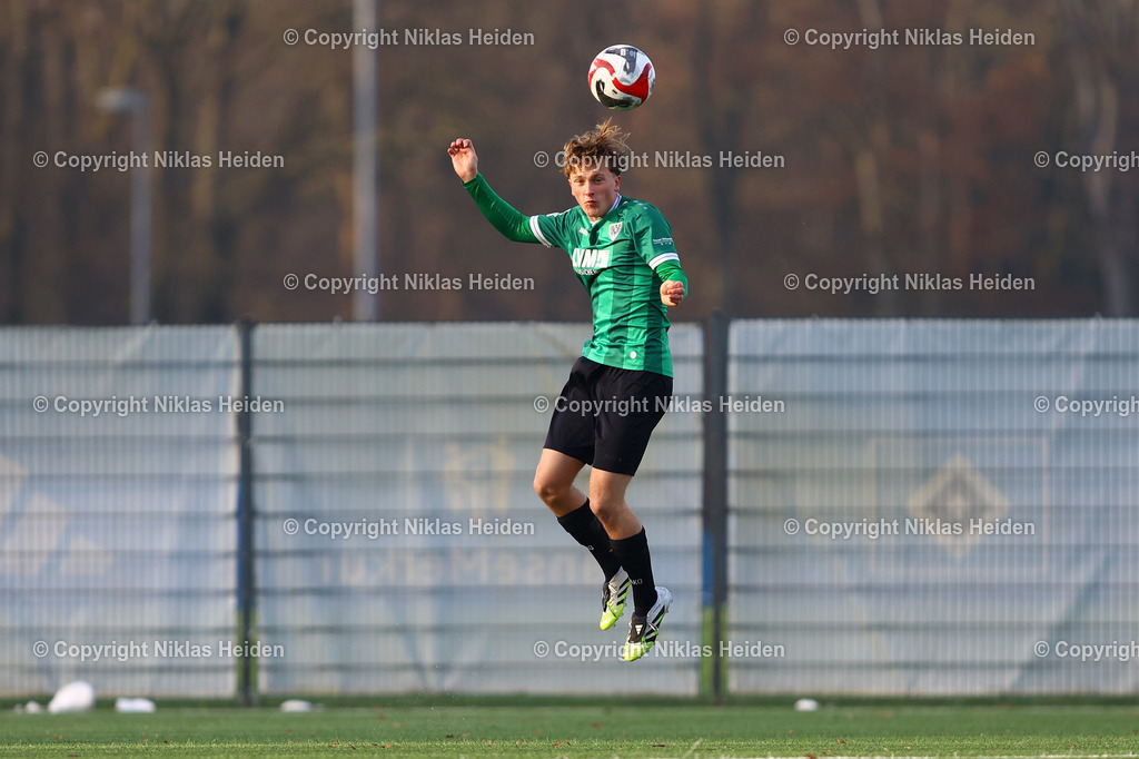 NH_HamburgerSVU19_PreußenMünsterU19_Testspiel_17012026 | #8 Leo Krimphoff (Preußen Münster U19)Fußball I Junioren I Testspiel I Saison 2025-2026  I Hamburger SV U19 - Preußen Münster U19 I 17.01.2026 I Alexander-Otto-Akademie
