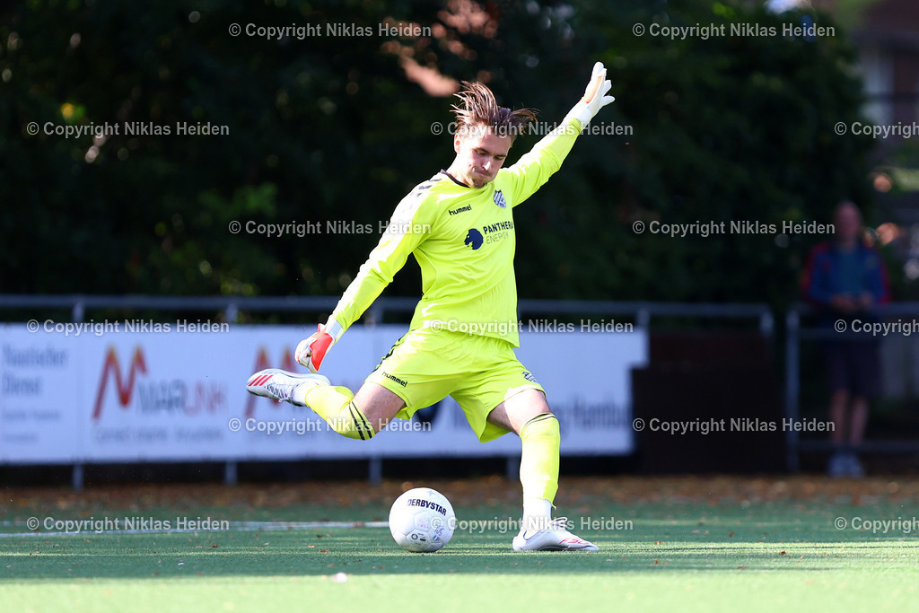 NH_Teutonia05_EimsbüttelerTV_OberligaHamburg_20092025 | #1 Phil Kolvenbach (Teutonia 05)Fußball I Herren I Gamesright Oberliga Hamburg I Saison 2025-2026  I 9. Spieltag I Teutonia 05 - Eimsbütteler TV I 20.09.2025 I Sportplatz Kreuzkirche