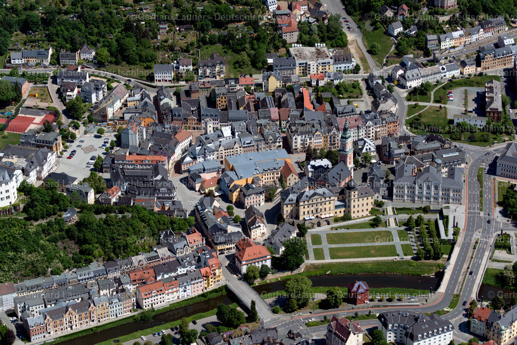 3803477 | Altstadt Greiz mit Unterem Schloß und Stadtkirche St.Marien