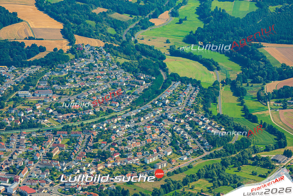 Luftbild der Stadt Bebra - Die Luftaufnahme wurde 2025 vom UL-Flugzeug heraus erstellt ( keine Drohne ) - Hochauflösende Luftaufnahme - für professionelle Ausdrucke geeignet. Die Geschenkidee !Hier alle&nbsp;Infos zur Lizenzierung der LuftaufnahmeWir fliegen auch dieses Jahr wieder in Ihre Region um Luftbilder zu erstellen.- Luftbild anfragen