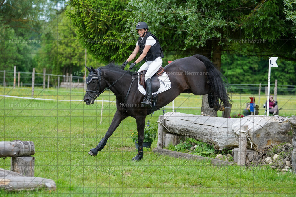 20240518-FAH03644 | Turnierbilder von Niederseon, Turnierfotografen Bayern, Fotoagentur Herrmann, Geländebilder, Reitsportfotografie