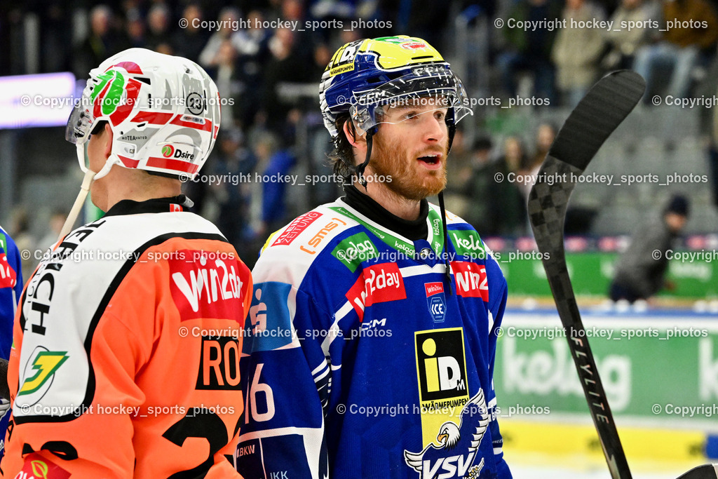 EC IDM WÄRMEPUMPEN VSV vs. MOSER MEDICAL GRAZ99ERS | #16 Kevin Hancock EC VSV, EC IDM WÄRMEPUMPEN VSV vs. MOSER MEDICAL GRAZ99ERS, EC IDM WÄRMEPUMPEN VSV vs. MOSER MEDICAL GRAZ99ERS am 17.03.2026 in Villach (Stadthalle Villach), Austria, (Photo by Bernd Stefan)