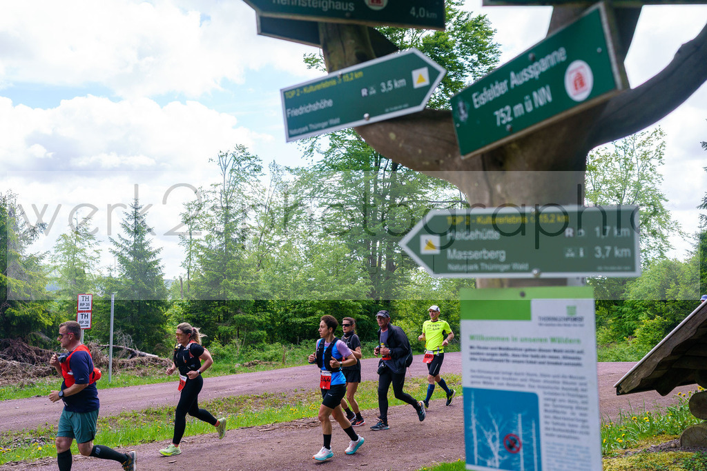 Rennsteiglauf Marathon 2025 | Marathon von Neuhaus/Rwg. nach Schmiedefeld/Rstg. am 17. Mai 2025