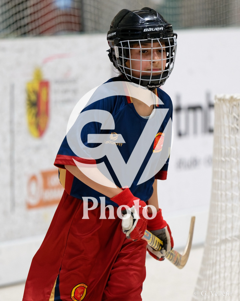 U13  - Geneve RHC v HC Munsingen W  |  during the U13  match between Geneve RHC and HC Munsingen W  at Centre sportif de la queue d'arve in Geneve, Switzerland