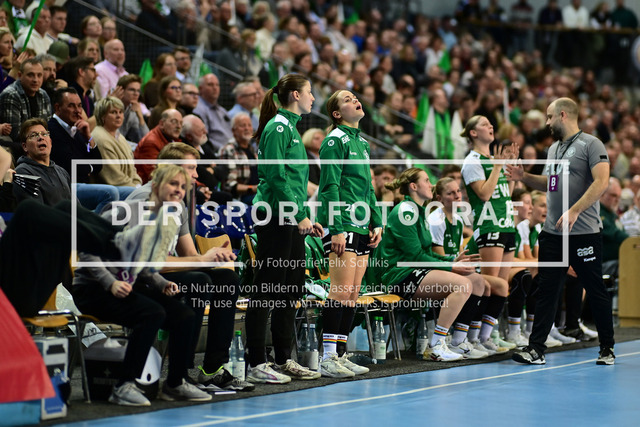 Handball I Frauen I Saison 2025-2026 I 1. HBF I 9. Spieltag I VfL Oldenburg - HSG Blomberg-Lippe I 75095 | Der Sportfotograf. - Realisiert mit Pictrs.com