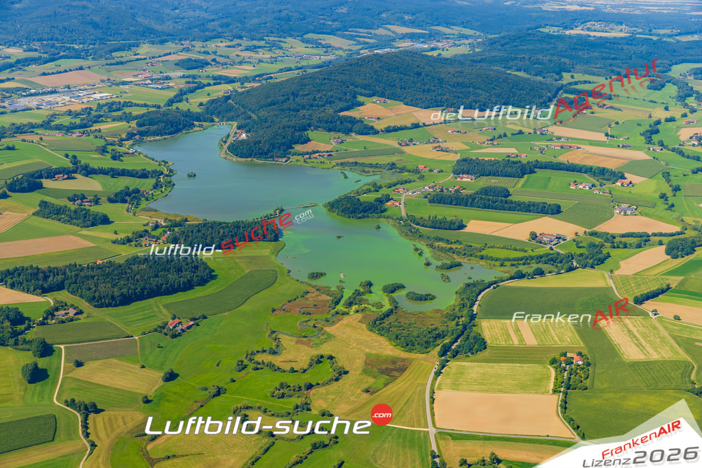 Drachensee Furth im Wald Bild- Das Luftbild wurde 2025 vom UL-Flugzeug heraus erstellt ( keine Drohne ) - Hochauflösende Luftaufnahme -Nicht vergleichbar mit Google Maps oder Satelittenbilder- Die Geschenkidee !Mit Lizenz und Bildrechte bestellbar