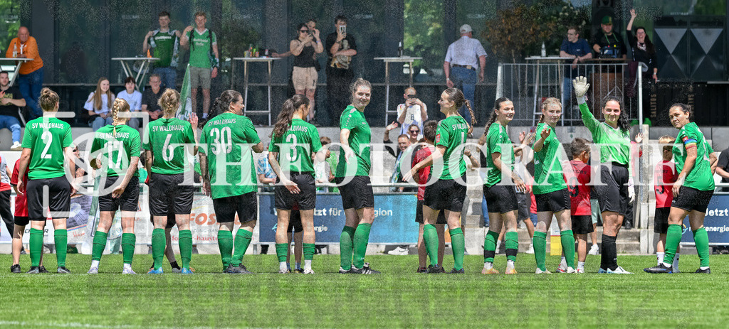 GER, FC Hauingen - SV Waldhaus, Frauen-Fussball, Rothaus Bezirkpokal, Finale, Saison 2024/2025, 29.05.2025 | Team SV Waldhaus GER, FC Hauingen - SV Waldhaus, Frauen-Fussball, Rothaus Bezirkpokal, Finale, Saison 2024/2025, 29.05.2025Foto: TH Fotografie/Thomas Hess