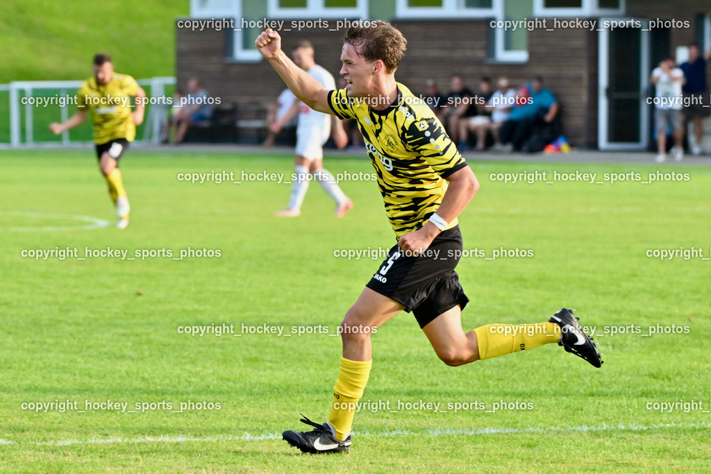 FC Faakersee vs. Rapid Lienz  | #5 Cajetan Maria Thaddäus Kolig FC Faakersee, FC Faakersee vs. Rapid Lienz , FC Faakersee vs. Rapid Lienz  am 04.08.2024 in Faakersee (Sportplatz Faakersee), Austria, (Photo by Bernd Stefan)